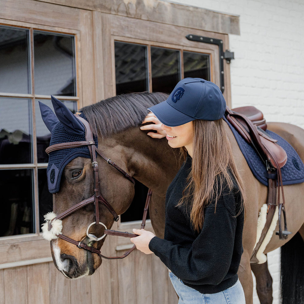 Custom Embroidered Baseball Cap – Personalized Text Hat For Men & Women, Adjustable Buckle, Navy