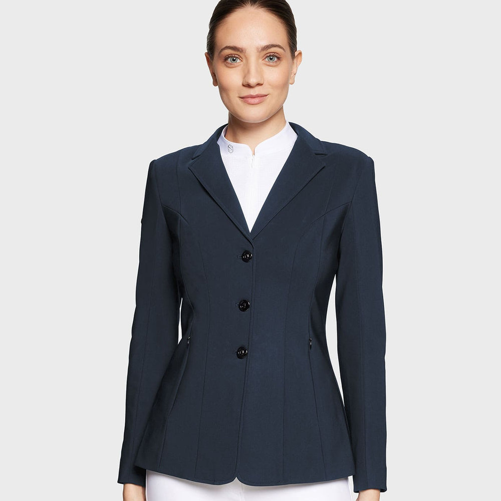 Veste De Chasse/Show Samshield Marine Taille 36 USA (4-6) - Neuf Avec Léger Défaut, Style Manteau