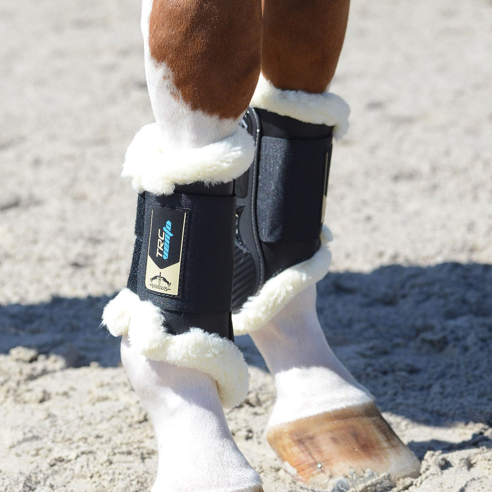 Veredus Equestrian TRC Vento STS Brushing Boots Front | Black
