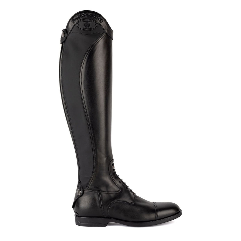 Alberto Fasciani Numana Riding Boots - Black Glitter