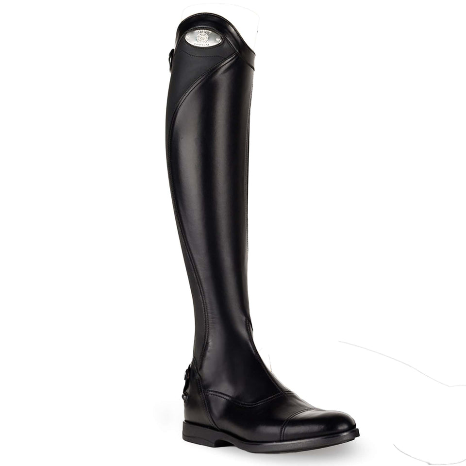 Alberto Fasciani Urbino Plaque Riding Boots - Black