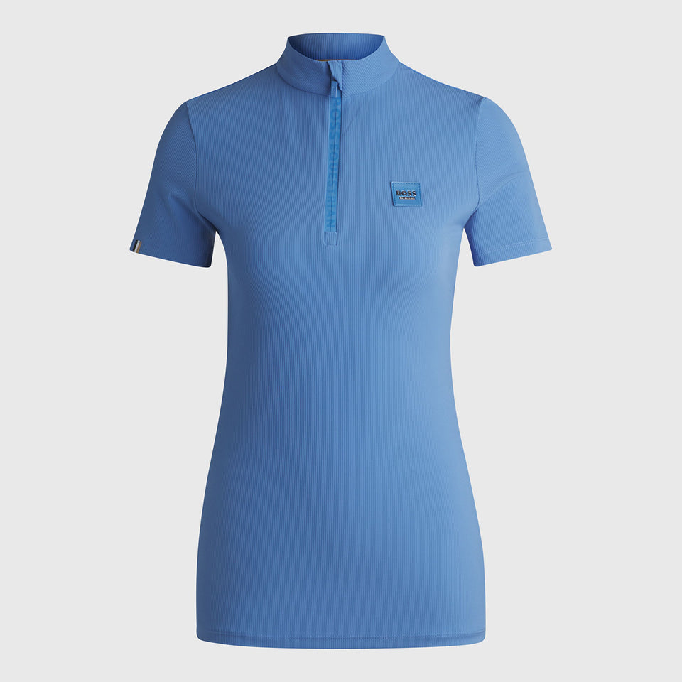BOSS Equestrian Maira Stripes Training Top - Riviera