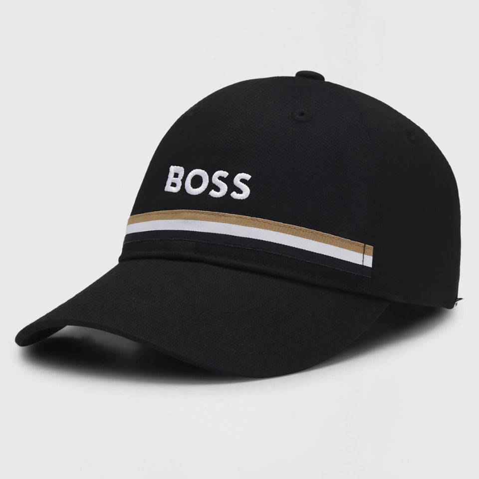 BOSS Equestrian Tape Cap - Black