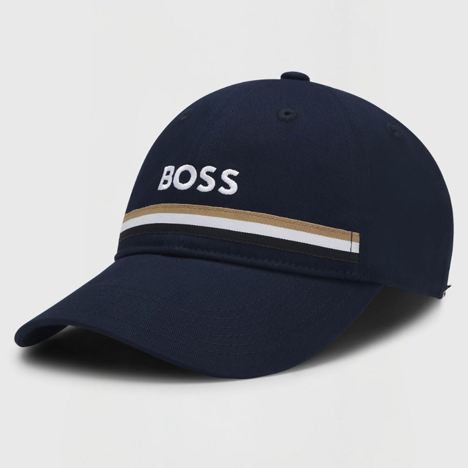BOSS Equestrian Tape Cap - Sky Captain