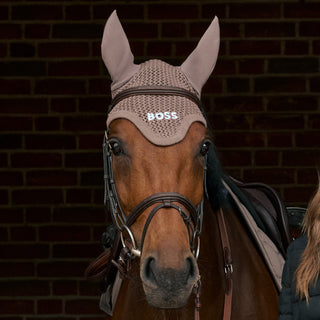 BOSS Equestrian Chicago Fly Veil - Walnut