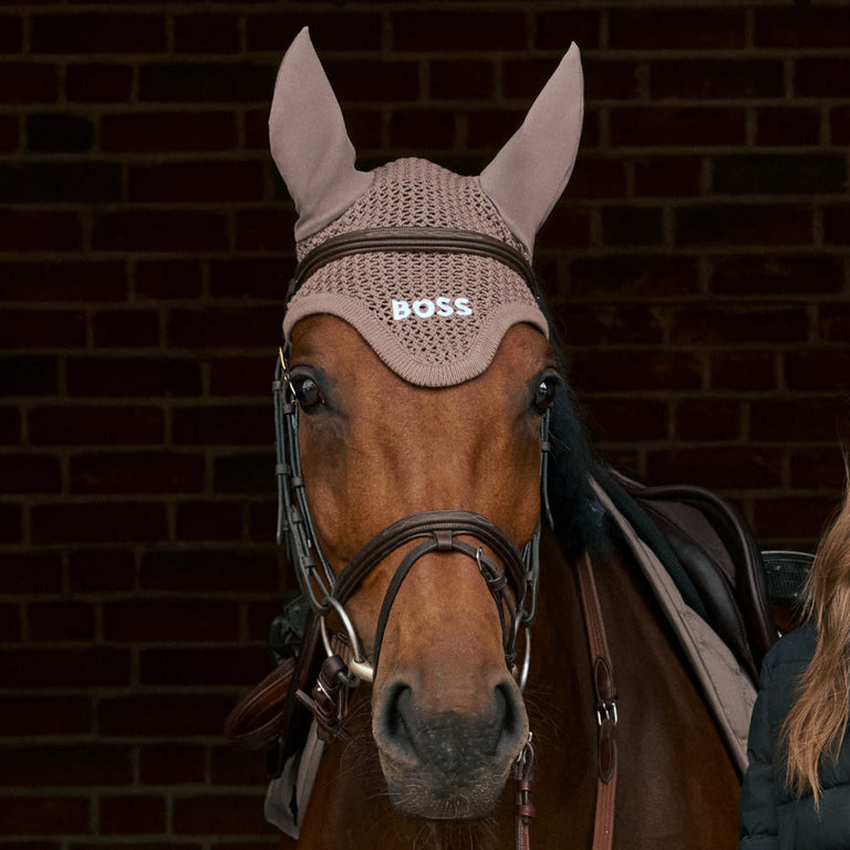 BOSS Equestrian Chicago Fly Veil - Walnut