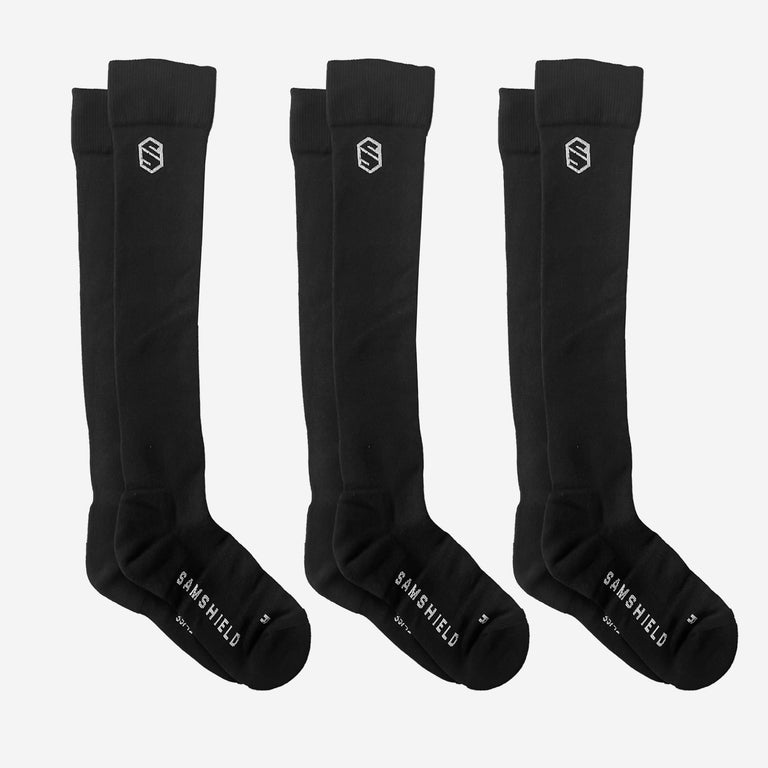Samshield Balzane Trio Socks - Pack of 3 - Black