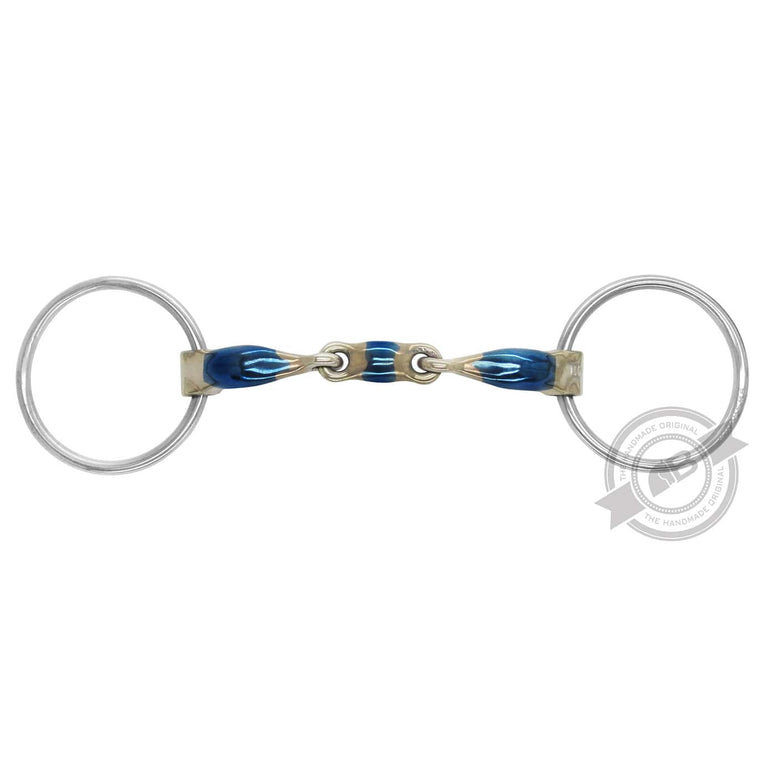 Bombers Elliptical Lozenge Dressage Control Loose Ring Snaffle
