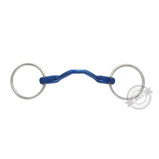 Bombers Titanium Happy Tongue Loose Ring Snaffle