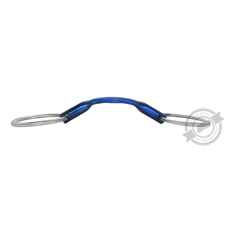 Bombers Titanium Happy Tongue Loose Ring Snaffle