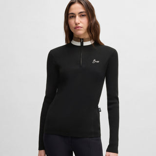 BOSS Equestrian Abigal Knitted Jumper - Black