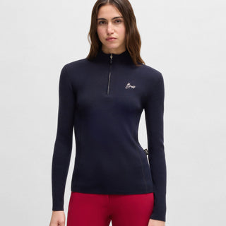 BOSS Equestrian Alicia Knitted Jumper - Sky Captain