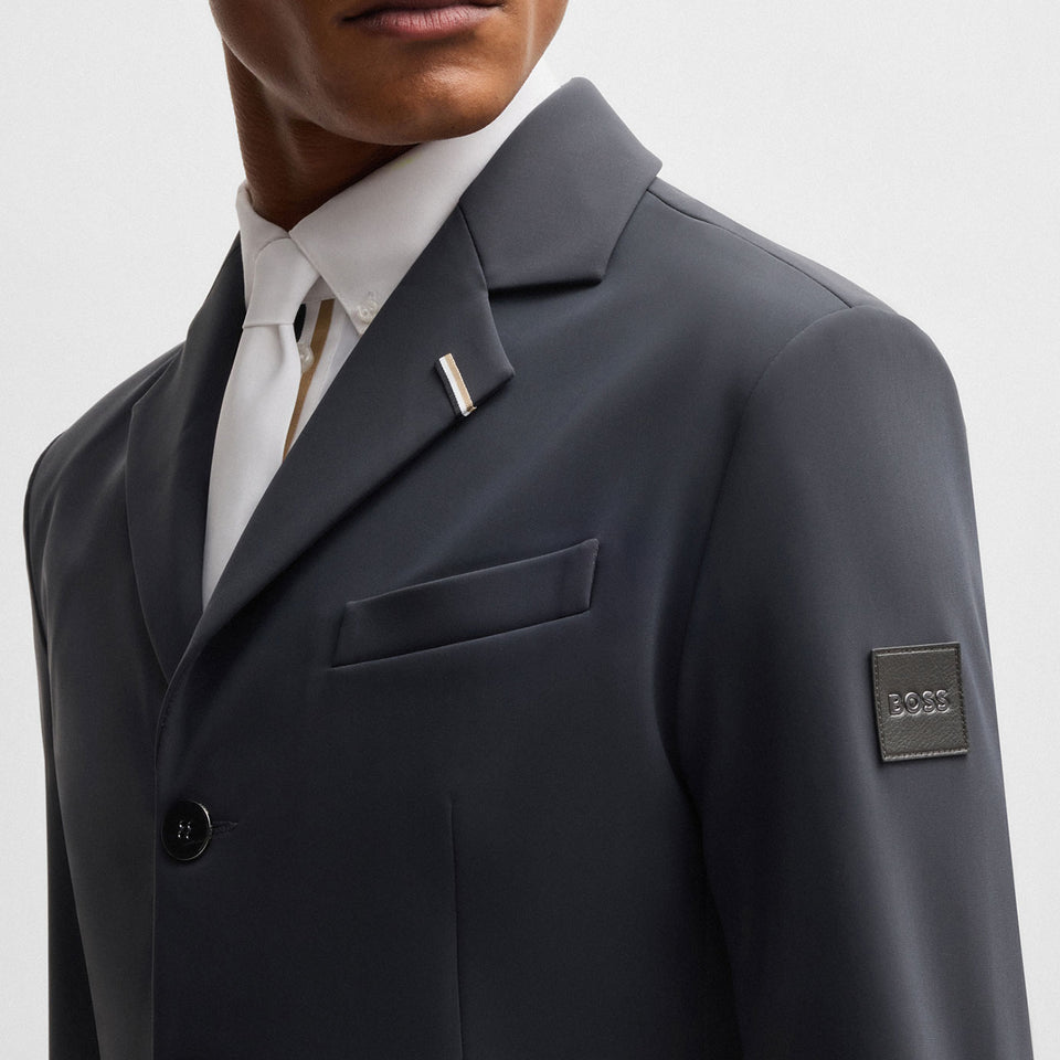 BOSS Equestrian Men's Allen Show Jacket - Dark Grey