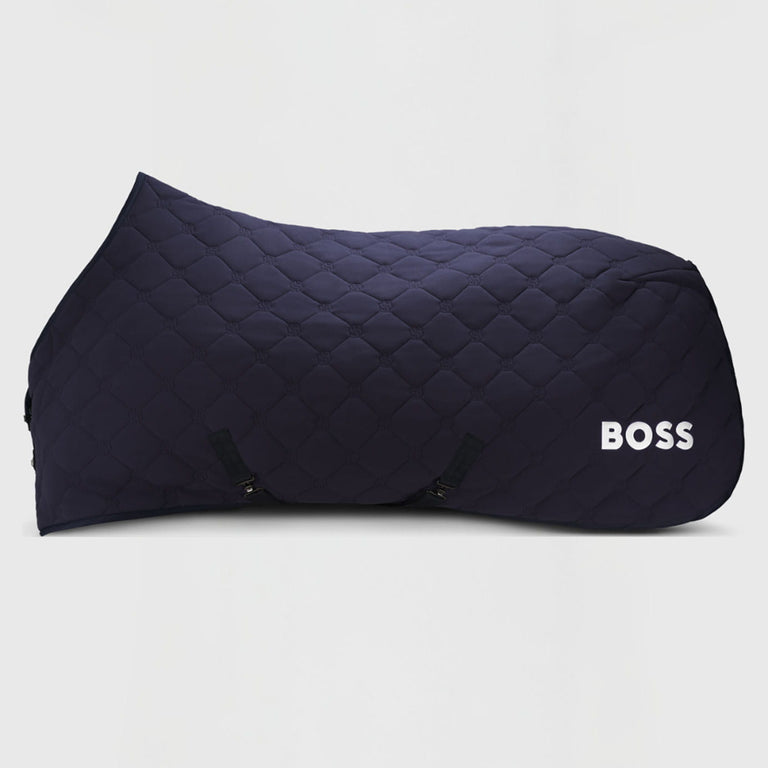 BOSS Equestrian Baltimore Quilted Fleece Rug - Sky Captain