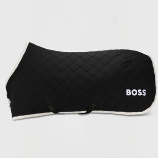 BOSS Equestrian Baltimore Quilted Fleece Rug - Teddy Black