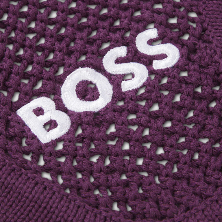BOSS Equestrian Chicago Fly Veil - Deep Purple