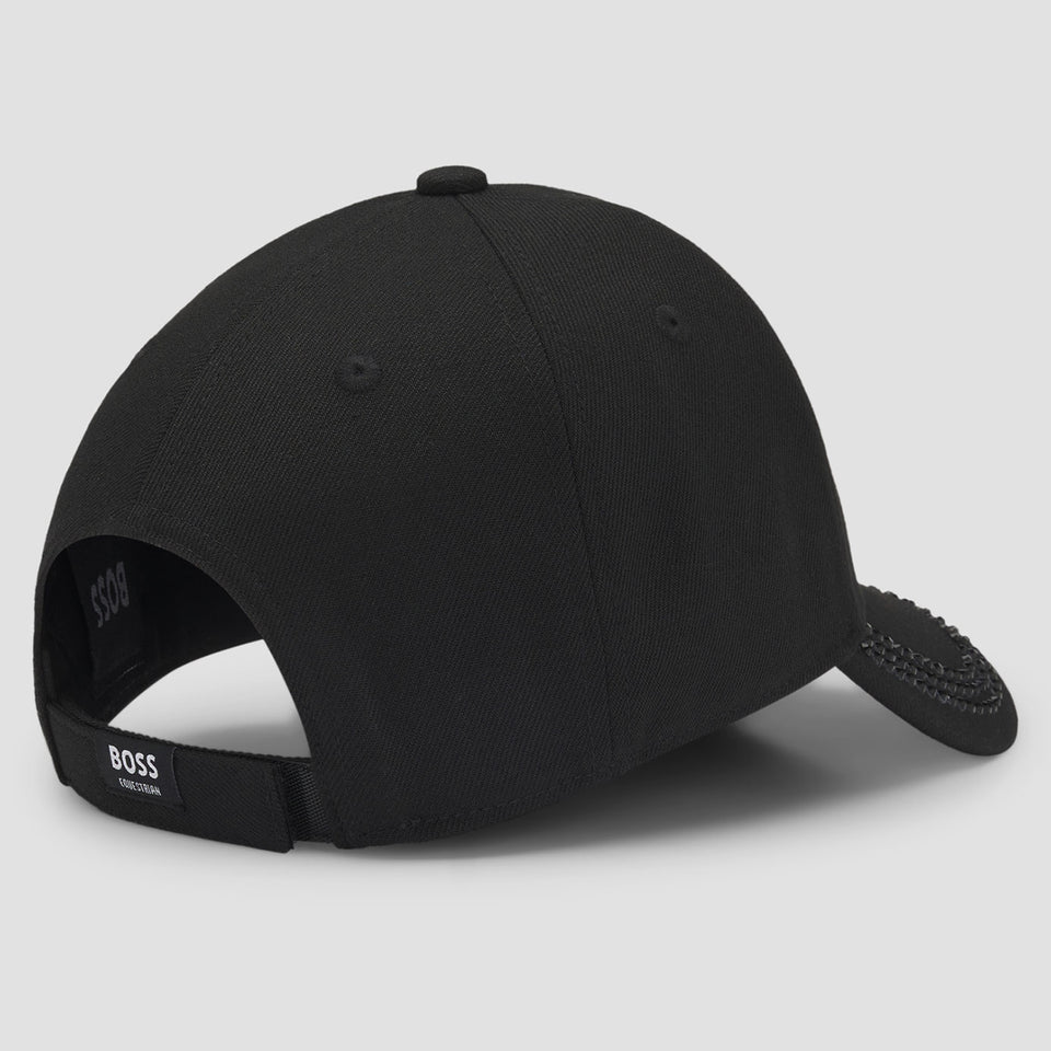 BOSS Equestrian Crystal Classic Cap - Black