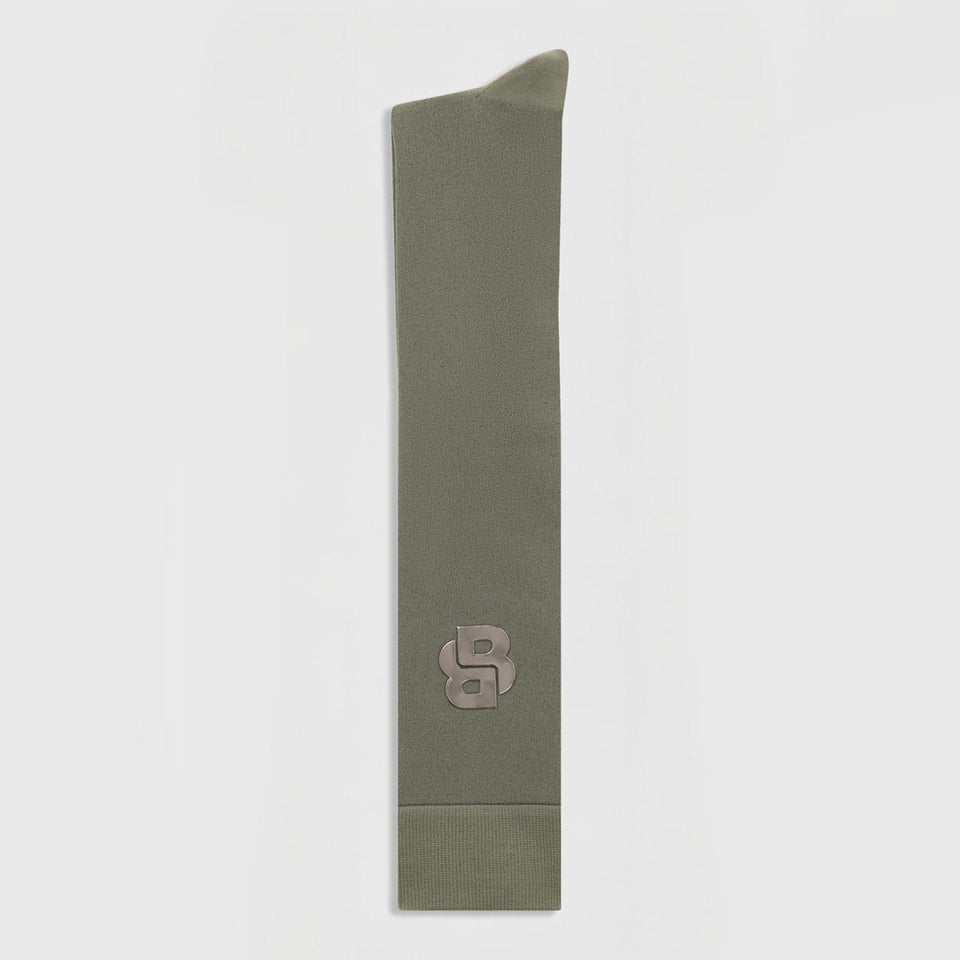 BOSS Equestrian Davina Double B Socks - Tea Leaf