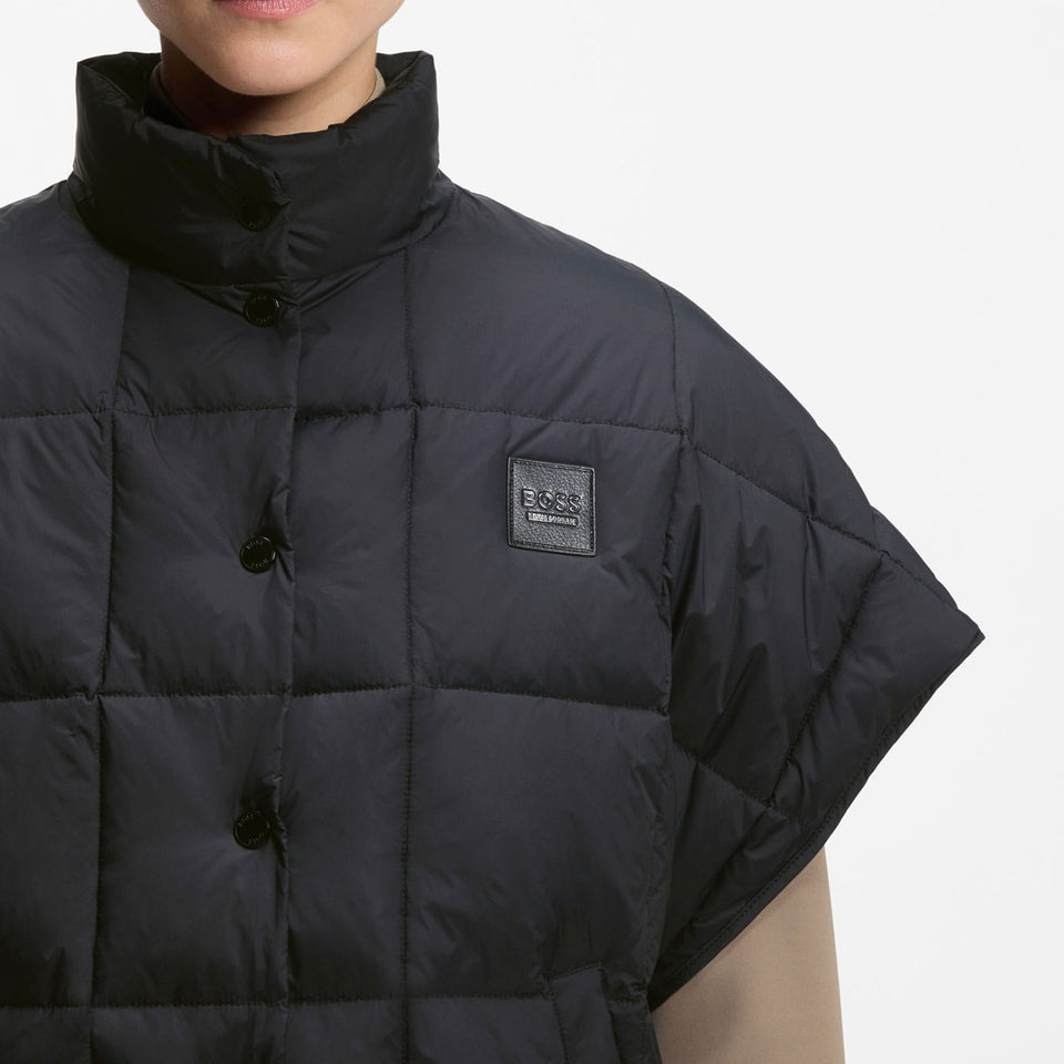 BOSS Equestrian Demi Down Cape - Black