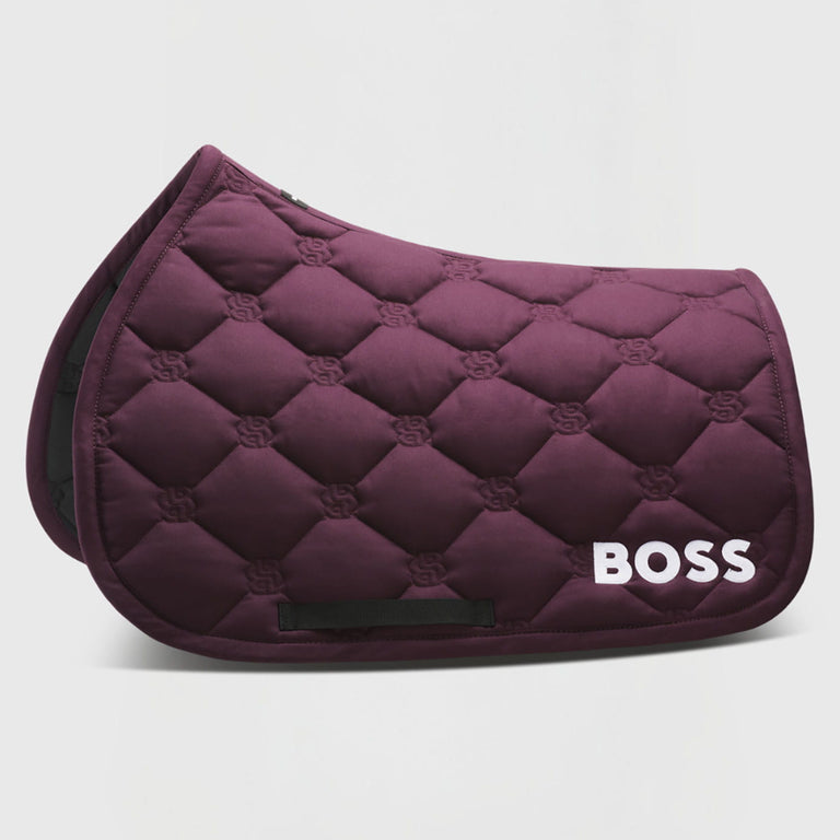 BOSS Equestrian Hampton Jumping Saddle Cloth - Deep Purple