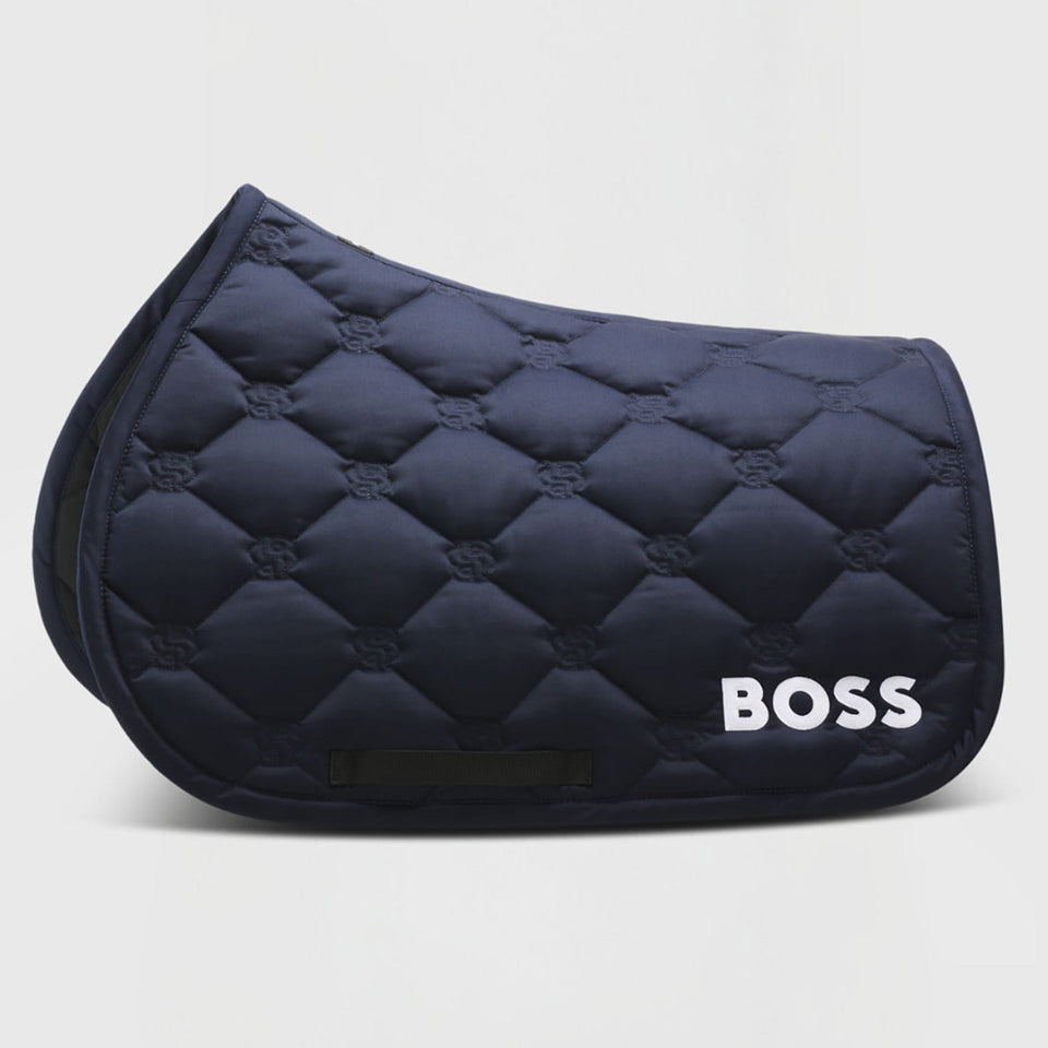 BOSS Equestrian Hampton Jumping Saddle Cloth - Sky Captain