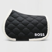 BOSS Equestrian Hampton Jumping Saddle Cloth - Teddy Black