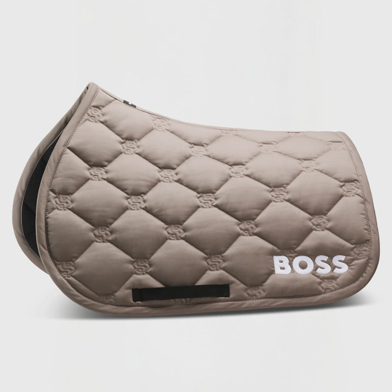 BOSS Equestrian Hampton Jumping Saddle Cloth - Walnut