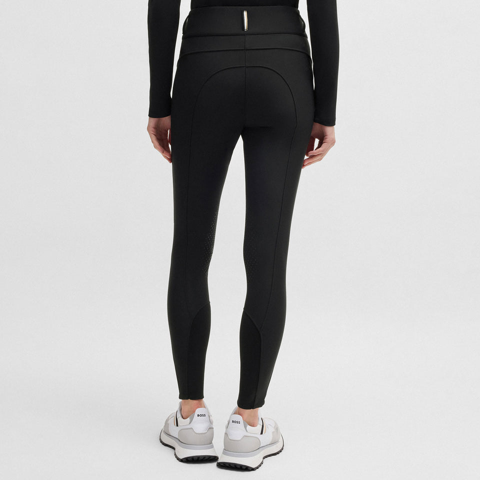 BOSS Equestrian Hannah High Waist Knee Grip Breeches - Black