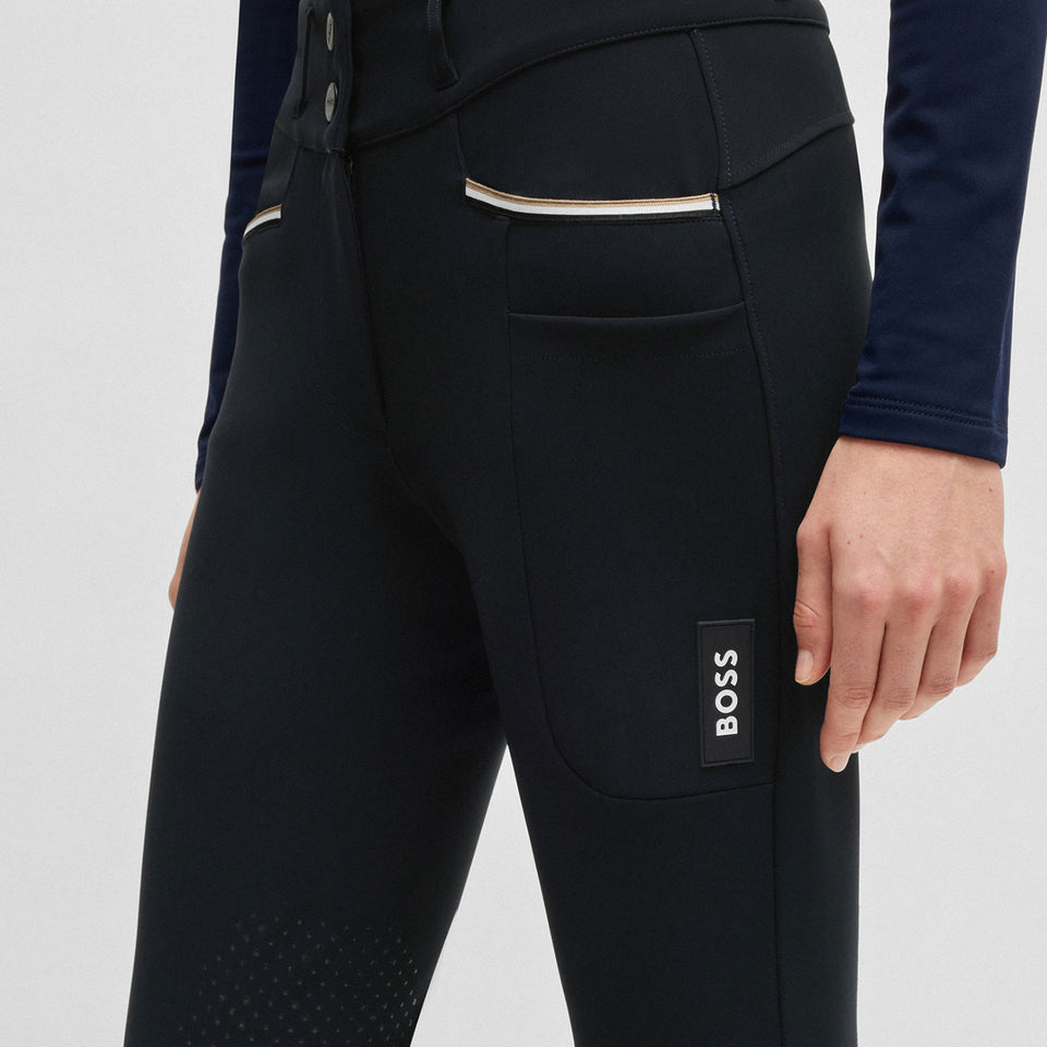 BOSS Equestrian Hannah High Waist Knee Grip Breeches - Sky Captain