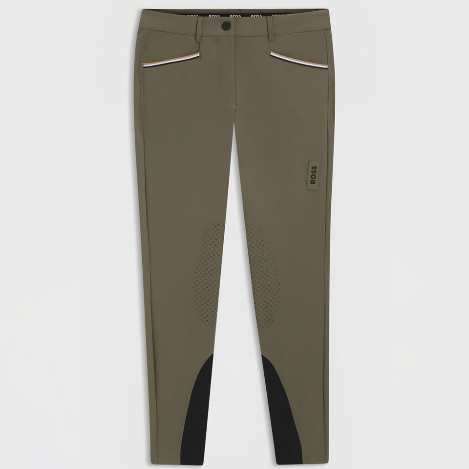 BOSS Equestrian Hazel Knee Grip Breeches - Tea Leaf