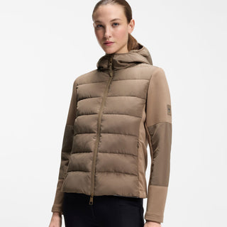 BOSS Equestrian Jessy Puffer Hybrid Jacket - Walnut