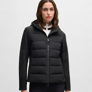 BOSS Equestrian Jessy Puffer Hybrid Jacket - Black