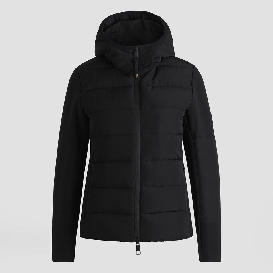 BOSS Equestrian Jessy Puffer Hybrid Jacket - Black