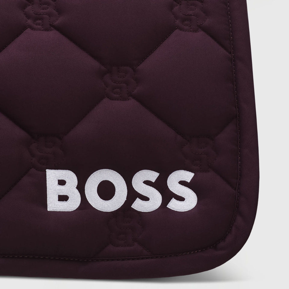 BOSS Equestrian Long Island Dressage Saddle Cloth - Deep Purple