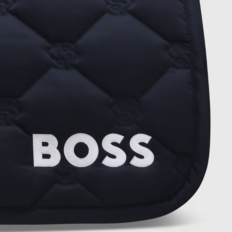 BOSS Equestrian Long Island Dressage Saddle Cloth - Sky Captain