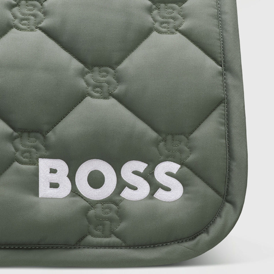 BOSS Equestrian Long Island Dressage Saddle Cloth - Tea Leaf