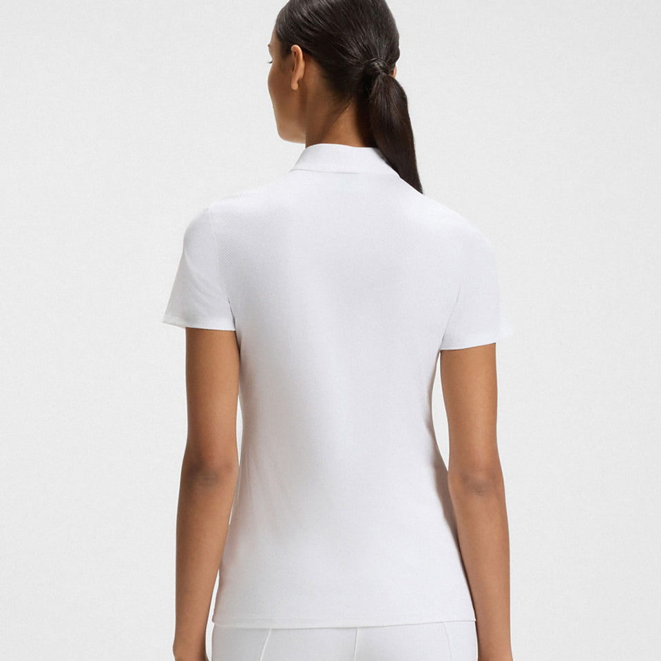 BOSS Equestrian Maira Show Shirt - Texture White