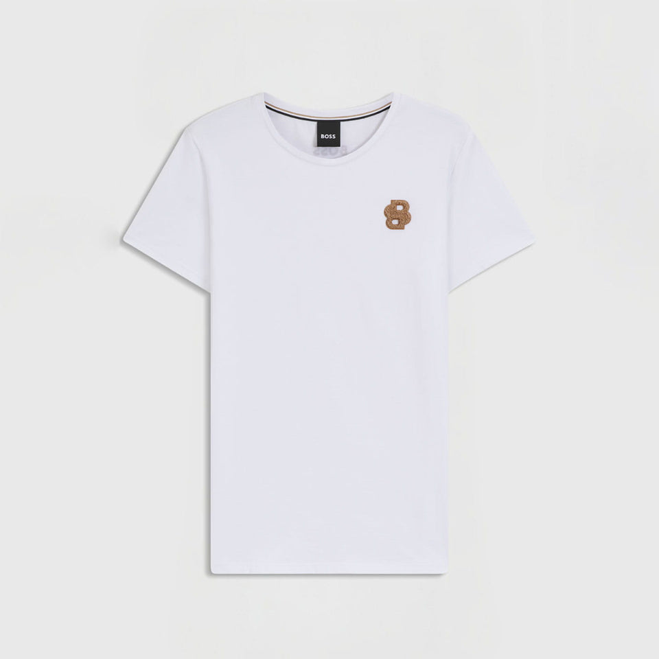 BOSS Equestrian Maya BB Logo T-Shirt - White