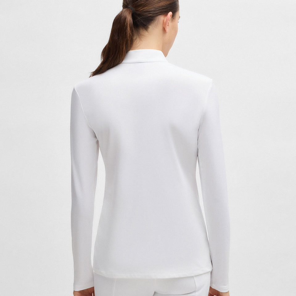 BOSS Equestrian Minou Show Shirt - White