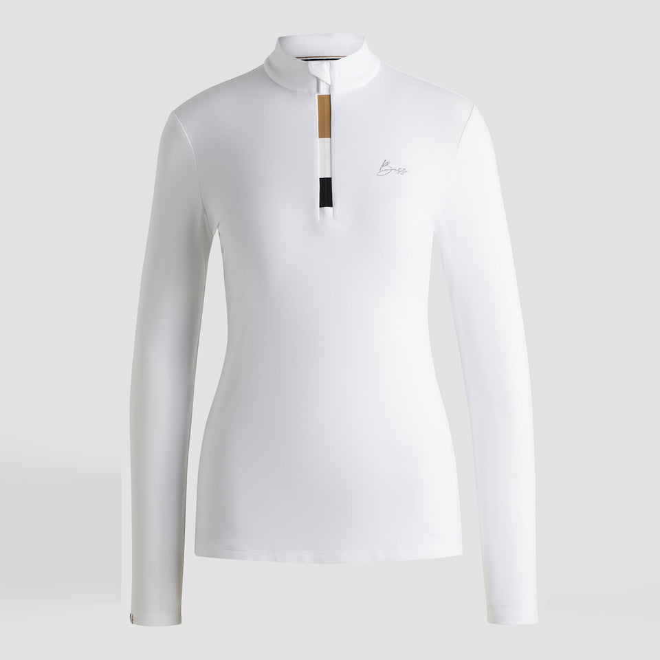 BOSS Equestrian Minou Show Shirt - White