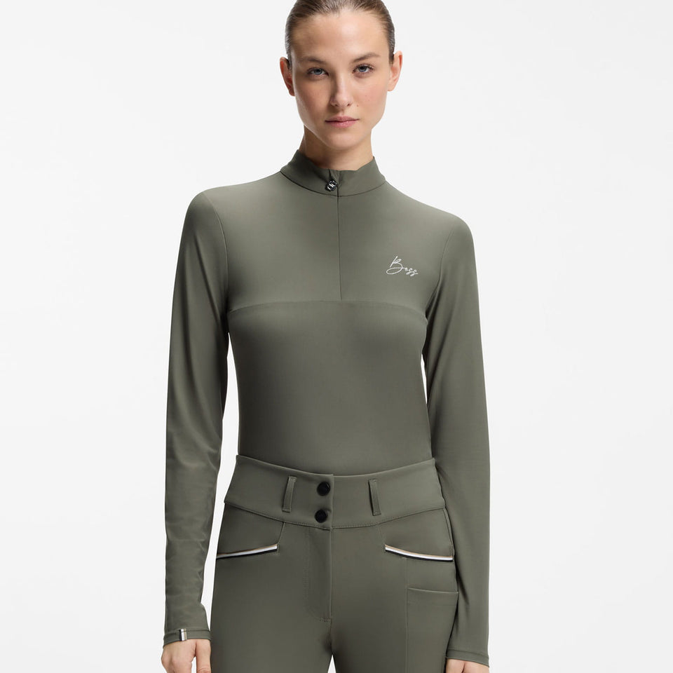 BOSS Equestrian Minou Training Shirt - Tea Leaf