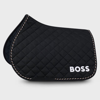 BOSS Equestrian Signature Jumping Saddle Cloth - Black