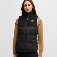 BOSS Equestrian Viola Cord Puffer Gilet - Black