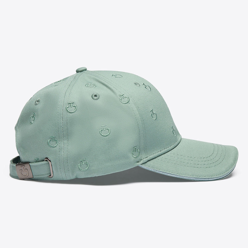 Cavalleria Toscana Allover Logo Cap - Light Teal Green