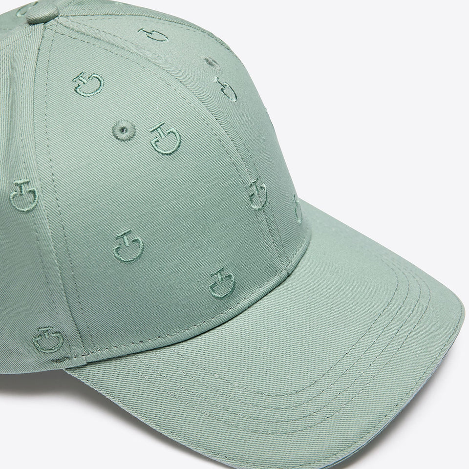 Cavalleria Toscana Allover Logo Cap - Light Teal Green