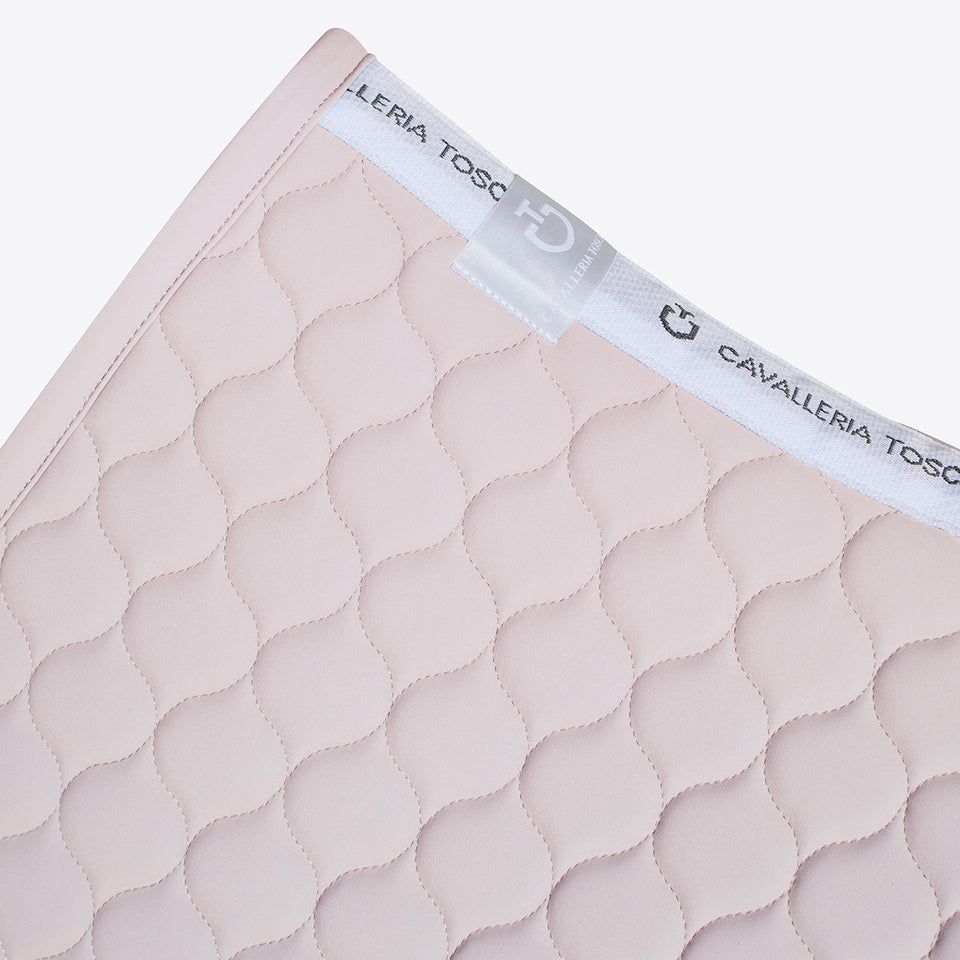 Cavalleria Toscana Circular Quilted Jumping Saddle Cloth - Violet Ice