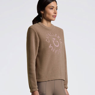 Cavalleria Toscana Fleece Crew Neck Pullover - Walnut