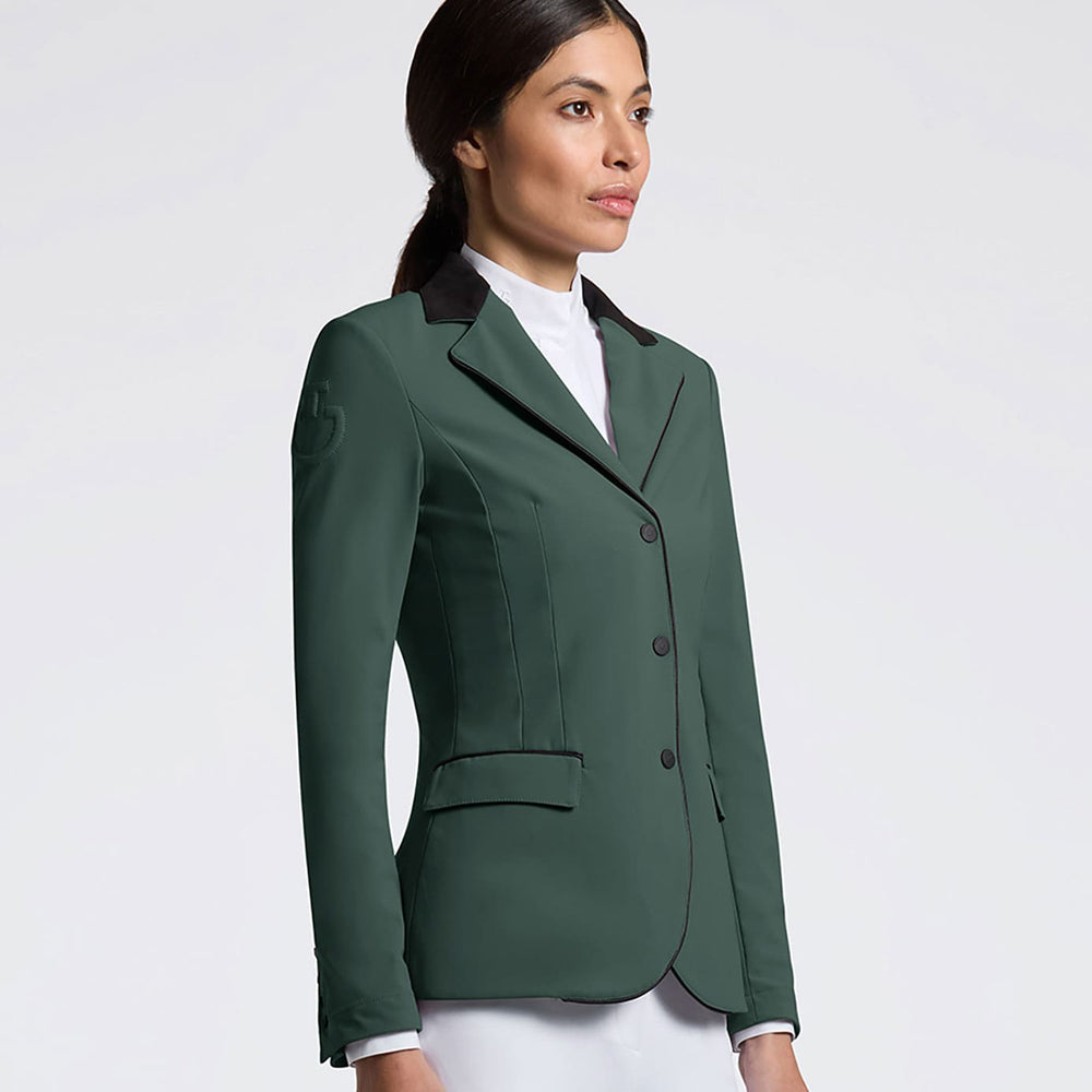 Cavalleria Toscana Equestrian GP Zip Show Jacket | Jungle Green ...