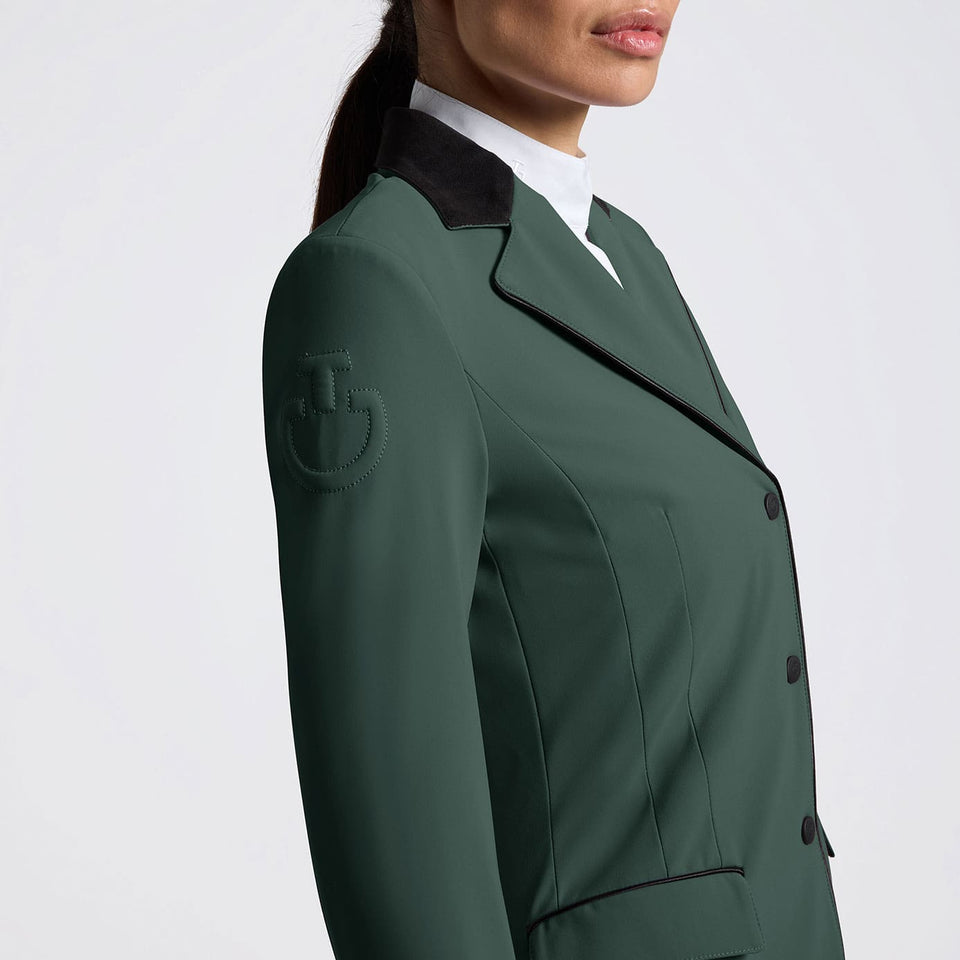 Cavalleria Toscana GP Zip Show Jacket - Jungle Green