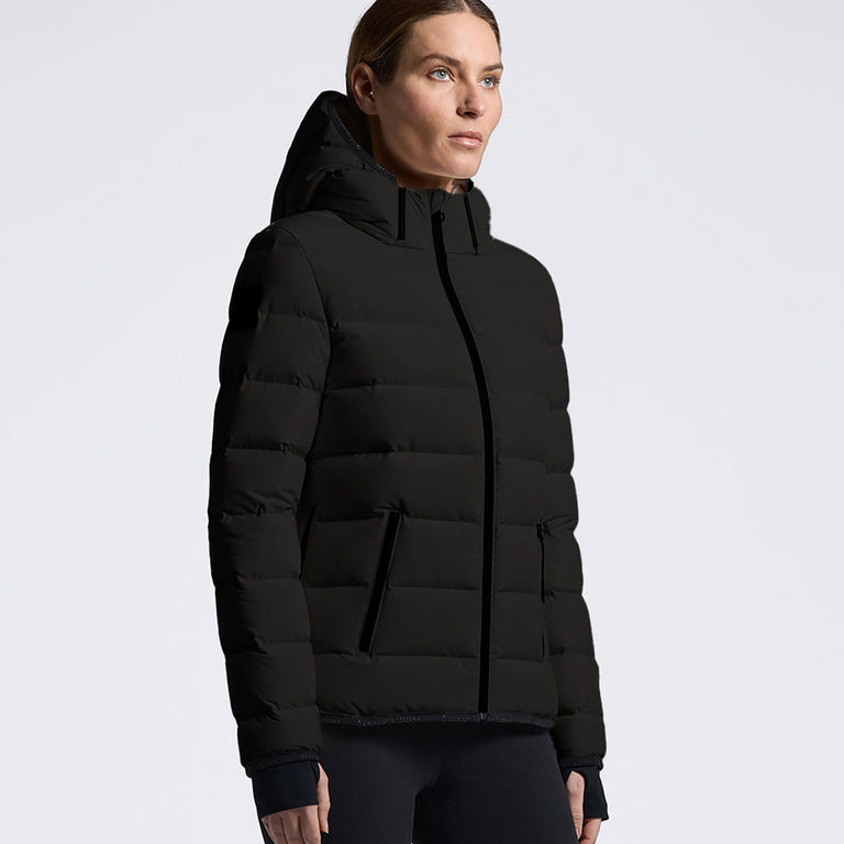 Cavalleria Toscana Hooded Down Jacket - Black